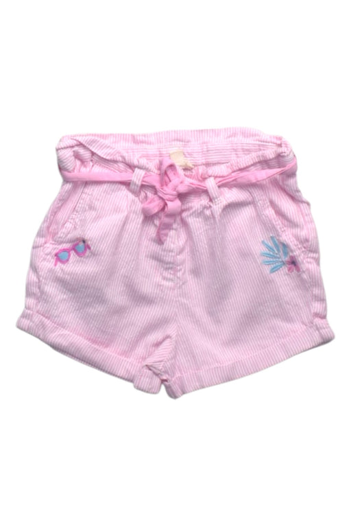 A Pink Shorts from Du Pareil au même in size 2T for girl. (Front View)