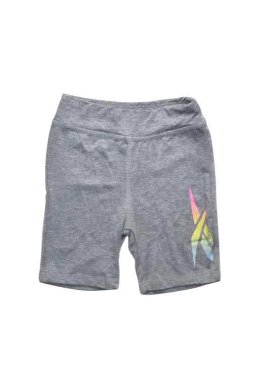 A Grey Active Shorts from Reebok in size 3T for girl. (Front View)