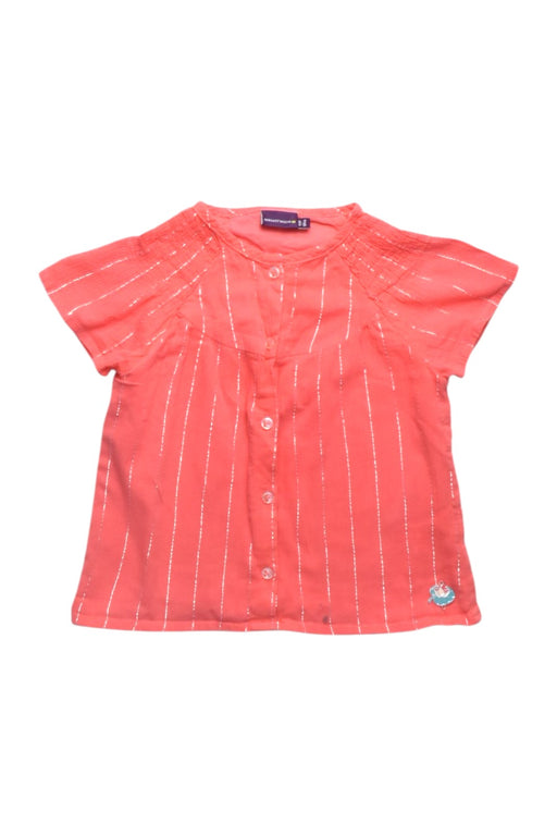 A Pink Short Sleeve Shirts from Sergent Major in size 4T for girl. (Front View)