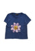 A Blue Short Sleeve T Shirts from Seed in size 2T for girl. (Front View)