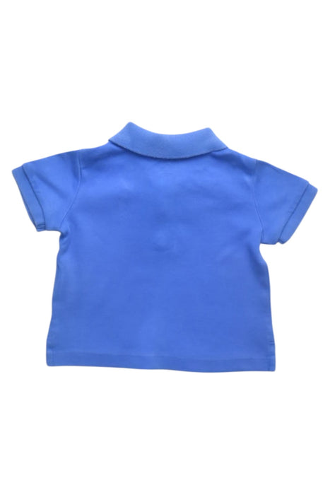 A Blue Short Sleeve Polos from Polo Ralph Lauren in size 3-6M for boy. (Back View)