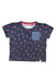 A Navy Short Sleeve T Shirts from Sovereign Code in size 6-12M for boy. (Front View)