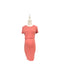 A Pink Short Sleeve Dresses from Mothercot in size Maternity-S for maternity. (Front View)