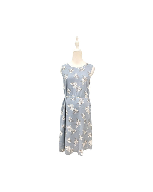A Blue Sleeveless Dresses from Dear in size Maternity-S for maternity. (Front View)
