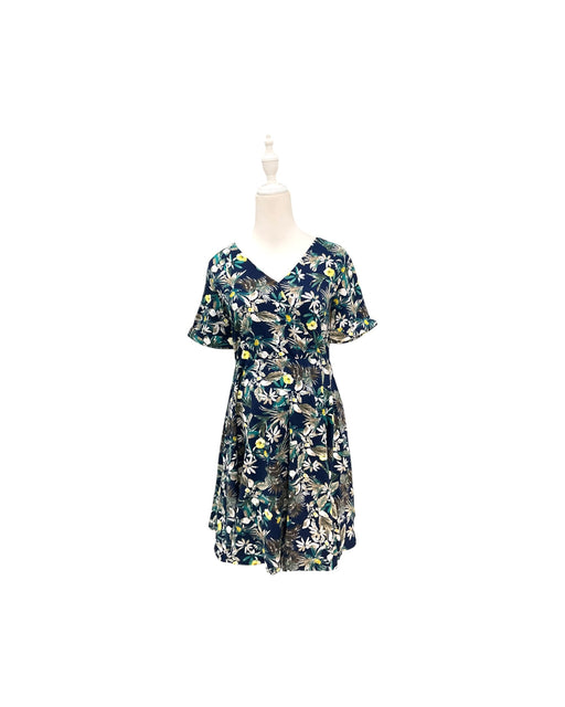 A Multicolour Short Sleeve Dresses from Mothercot in size Maternity-S for maternity. (Front View)