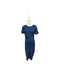A Blue Short Sleeve Dresses from Dear in size Maternity-S for maternity. (Front View)