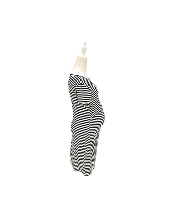 A Black Short Sleeve Dresses from Jump Eat Cry in size Maternity-S for maternity. (Back View)