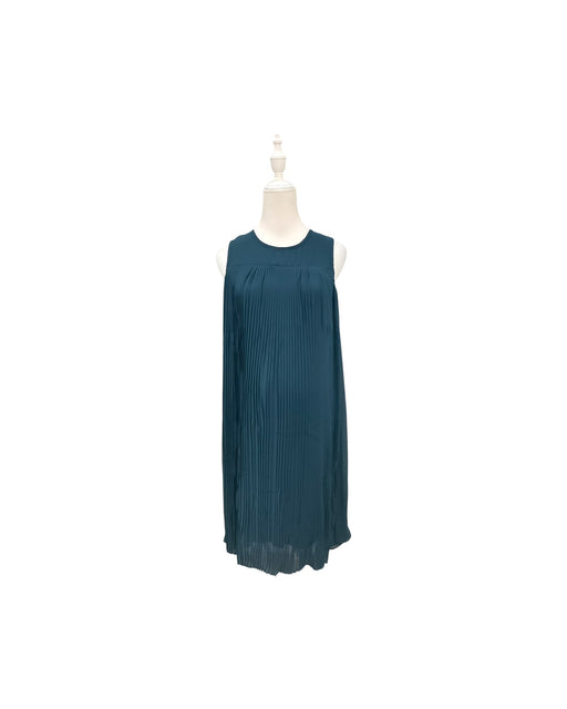A Teal Sleeveless Dresses from Dear in size Maternity-S for maternity. (Front View)
