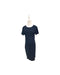 A Navy Short Sleeve Dresses from Dear in size Maternity-S for maternity. (Front View)