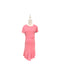 A Pink Short Sleeve Dresses from Mothercot in size Maternity-S for maternity. (Front View)