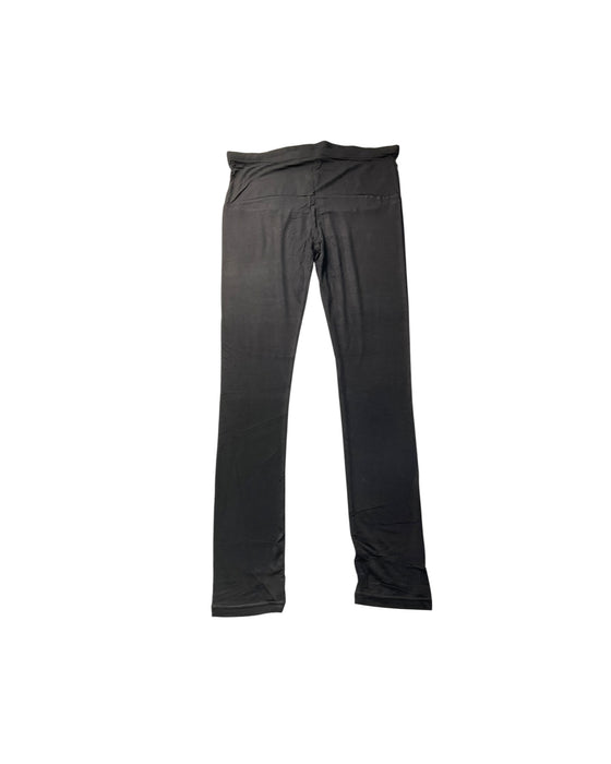 A Black Leggings from Mothercot in size Maternity-S for maternity. (Back View)