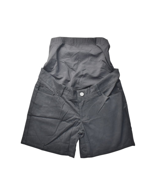 A Grey Shorts from Mothercot in size Maternity-S for maternity. (Front View)