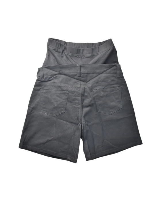 A Grey Shorts from Mothercot in size Maternity-S for maternity. (Back View)