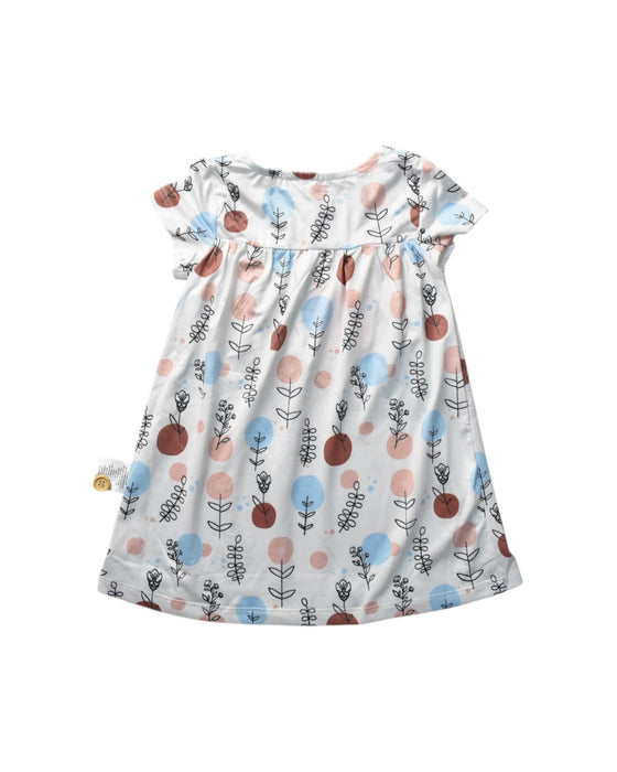 A Multicolour Short Sleeve Dresses from Jump Eat Cry in size 3-6M for girl. (Back View)