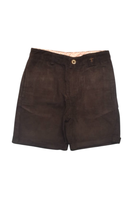 A Brown Shorts from Neck & Neck in size 8Y for boy. (Front View)