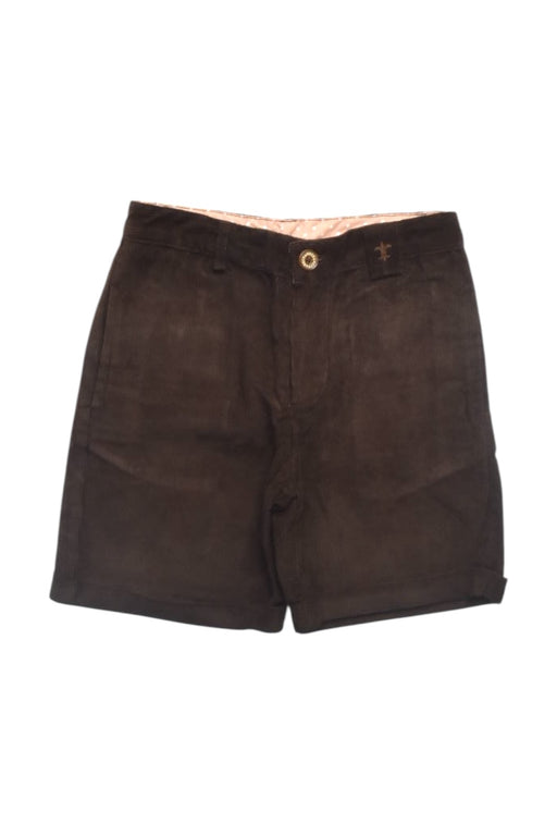 A Brown Shorts from Neck & Neck in size 8Y for boy. (Front View)