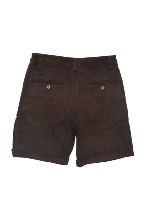 A Brown Shorts from Neck & Neck in size 8Y for boy. (Back View)