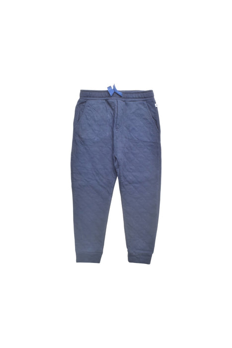 A Blue Sweatpants from Petit Bateau in size 5T for boy. (Front View)
