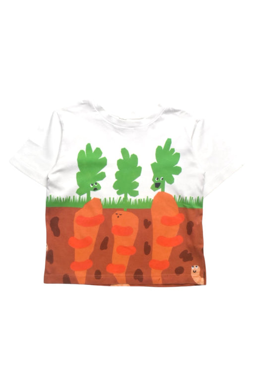 A White Short Sleeve T Shirts from Stella McCartney in size 3T for boy. (Front View)