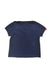 A Navy Short Sleeve Polos from Jacadi in size 3T for boy. (Back View)