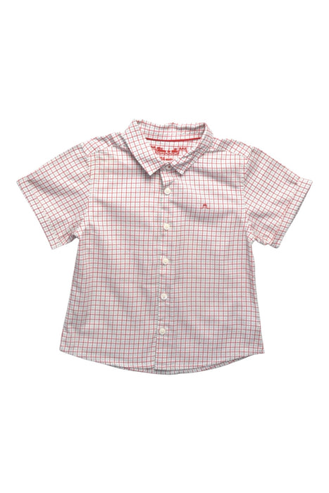 A White Short Sleeve Shirts from Chateau de Sable in size 2T for boy. (Front View)