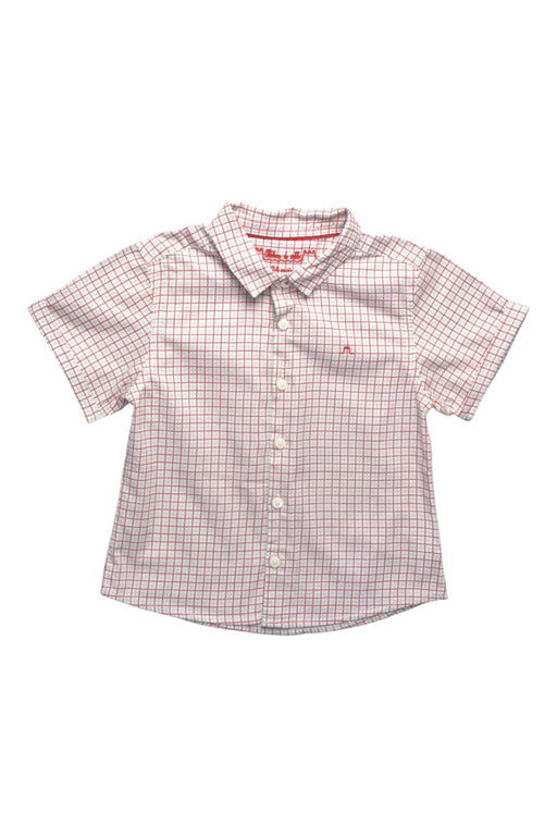 A White Short Sleeve Shirts from Chateau de Sable in size 2T for boy. (Front View)