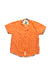 A Orange Short Sleeve Shirts from Maison Q in size 3T for boy. (Front View)