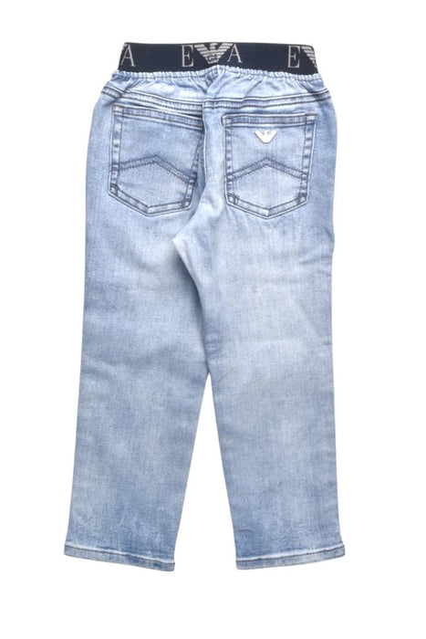 A Blue Jeans from Emporio Armani in size 3T for boy. (Back View)