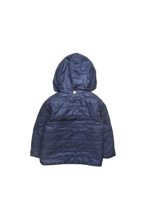 A Navy Puffer/Quilted Jackets from Paul Smith in size 2T for boy. (Back View)