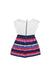 A Multicolour Short Sleeve Dresses from Tommy Hilfiger in size 6T for girl. (Back View)