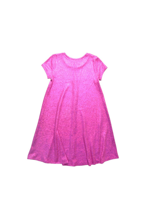 A Pink Short Sleeve Dresses from Tucker & Tate in size 7Y for girl. (Back View)