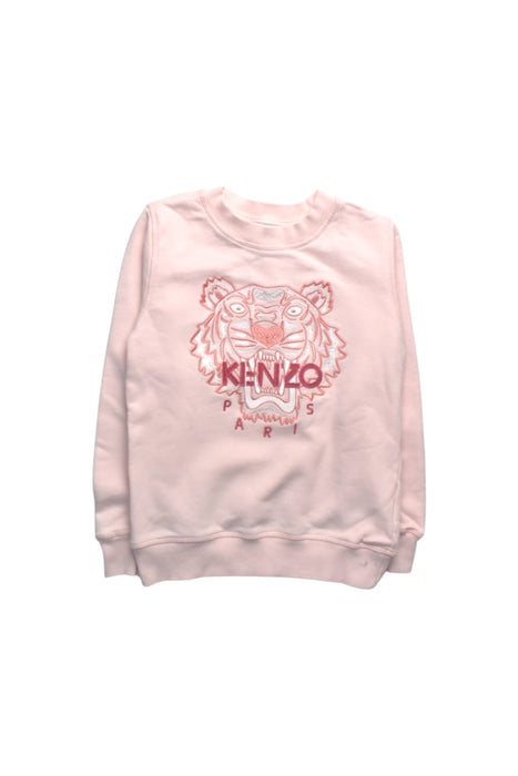 A Pink Crewneck Sweatshirts from Kenzo in size 8Y for girl. (Front View)