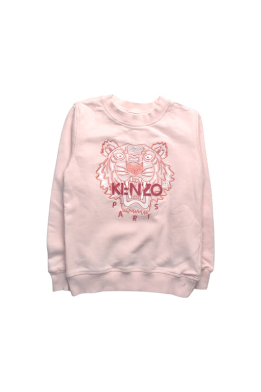 A Pink Crewneck Sweatshirts from Kenzo in size 8Y for girl. (Front View)
