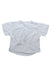 A White Short Sleeve Shirts from Chateau de Sable in size 12-18M for boy. (Back View)