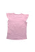 A Pink Short Sleeve Tops from Du Pareil au même in size 8Y for girl. (Back View)