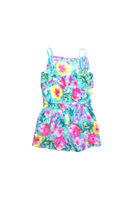 A Multicolour Sleeveless Rompers from Monsoon in size 3T for girl. (Back View)