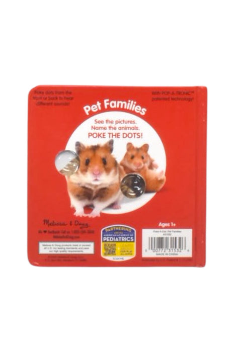 A Red Books about Sustainability from Melissa & Doug in size 12-18M for boy. (Back View)