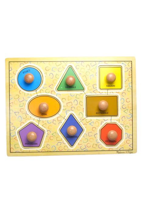 A Multicolour Board Games & Puzzles from Melissa & Doug in size 12-18M for girl. (Front View)