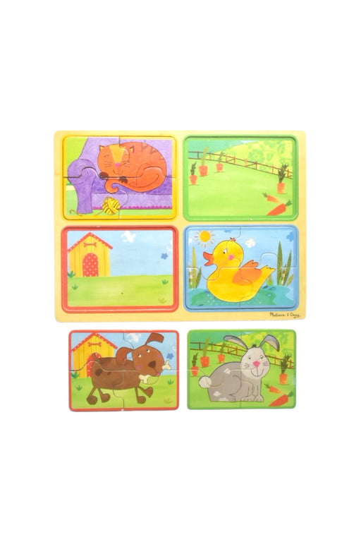 A Multicolour Board Games & Puzzles from Melissa & Doug in size 2T for boy. (Front View)
