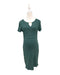 A Green Short Sleeve Dresses from Mothercot in size Maternity-S for maternity. (Front View)