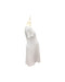 A Grey Short Sleeve Dresses from Dear in size Maternity-S for maternity. (Back View)
