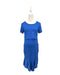 A Blue Short Sleeve Dresses from Mothercot in size Maternity-S for maternity. (Front View)