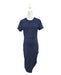 A Blue Short Sleeve Dresses from Mothercot in size Maternity-S for maternity. (Front View)