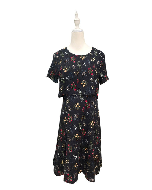 A Black Short Sleeve Dresses from Dear in size Maternity-M for maternity. (Front View)