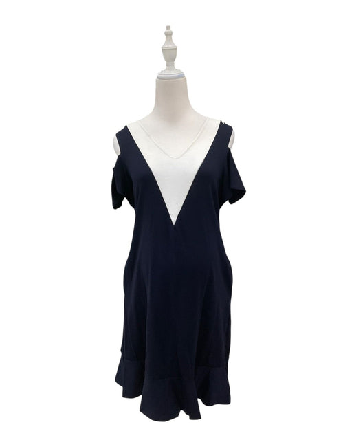 A Navy Sleeveless Dresses from Dear in size Maternity-S for maternity. (Front View)