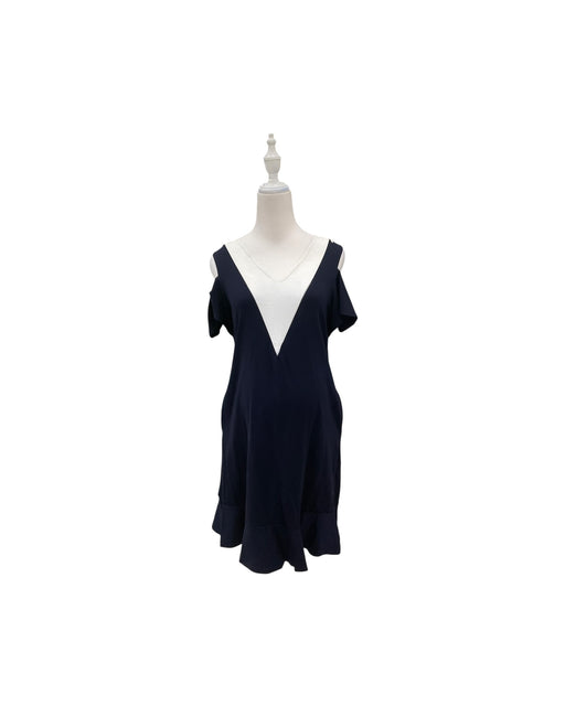 A Navy Sleeveless Dresses from Dear in size Maternity-S for maternity. (Front View)