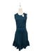 A Teal Sleeveless Dresses from Mothercot in size Maternity-S for maternity. (Front View)
