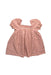 A Pink Short Sleeve Dresses from Gingersnaps in size 3T for girl. (Back View)