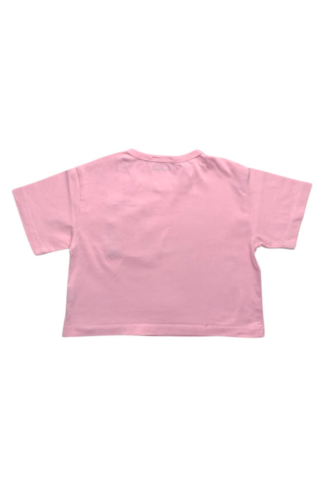 A Pink Short Sleeve T Shirts from United Colors Of Benetton in size 9Y for girl. (Back View)