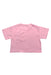 A Pink Short Sleeve T Shirts from United Colors Of Benetton in size 9Y for girl. (Back View)